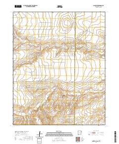 Amistad SE 2020 topographic map thumbnail