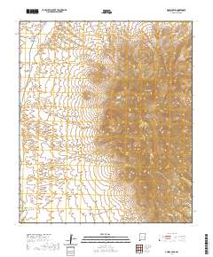 Animas Peak 2020 topographic map thumbnail