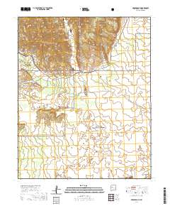 Arrosa Ranch 2020 topographic map thumbnail