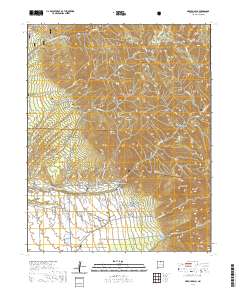 Arroyo Seco 2020 topographic map thumbnail