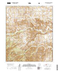 Arroyo Serrano West 2020 topographic map thumbnail