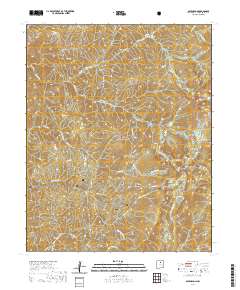 Aspen Basin 2020 topographic map thumbnail