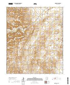 Azotea Peak 2020 topographic map thumbnail