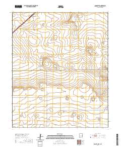 Badger Lake 2020 topographic map thumbnail