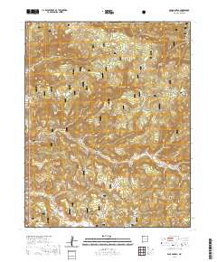 Bancos Mesa 2020 topographic map thumbnail