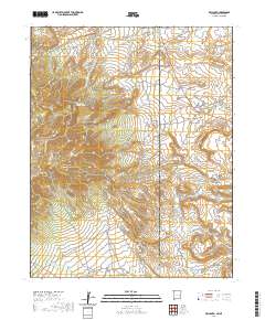 Beclabito 2020 topographic map thumbnail