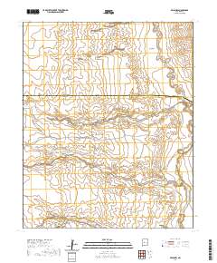 Belen SW 2020 topographic map thumbnail
