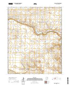 Bible Top Butte 2020 topographic map thumbnail