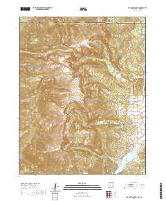 Big Costilla Peak 2020 topographic map thumbnail