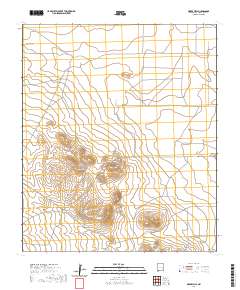 Bisbee Hills 2020 topographic map thumbnail