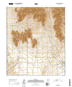 Bishop Cap 2020 topographic map thumbnail