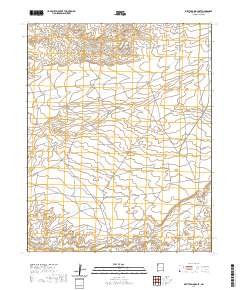Bisti Trading Post 2020 topographic map thumbnail