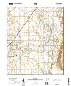 Bitter Lake 2020 topographic map thumbnail