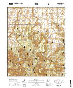 Black Peak 2020 topographic map thumbnail