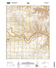 Blind Gap 2020 topographic map thumbnail