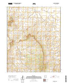 Blue Hills 2020 topographic map thumbnail