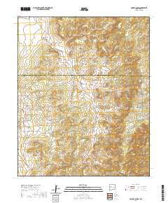 Bonine Canyon 2020 topographic map thumbnail