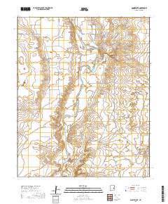 Bonner Lake 2020 topographic map thumbnail