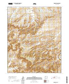 Borrego Pass 2020 topographic map thumbnail