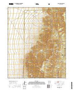 Bosque Peak 2020 topographic map thumbnail