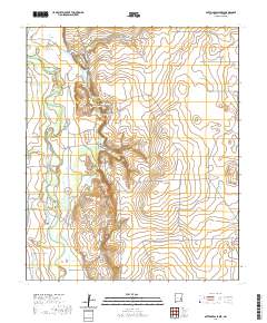 Bottomless Lakes 2020 topographic map thumbnail