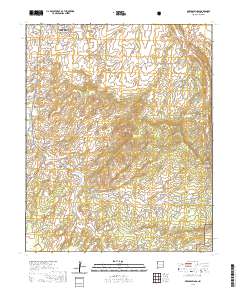 Bread Springs 2020 topographic map thumbnail
