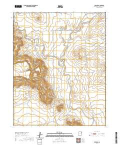 Bueyeros 2020 topographic map thumbnail
