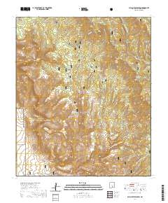 Bug Scuffle Canyon 2020 topographic map thumbnail