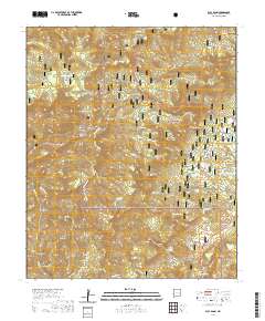 Bull Basin 2020 topographic map thumbnail