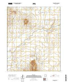 Bulldog Mesa 2020 topographic map thumbnail
