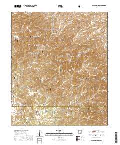 Bullis Spring Ranch 2020 topographic map thumbnail