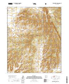 Burned Timber Canyon 2020 topographic map thumbnail