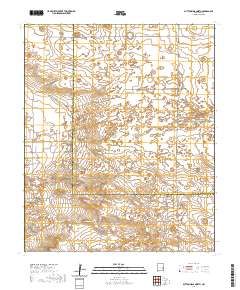 Button Mesa North 2020 topographic map thumbnail