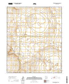 Button Mesa South 2020 topographic map thumbnail