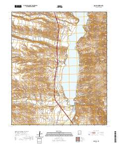 Caballo 2020 topographic map thumbnail