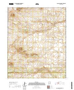 Camaleon Draw West 2020 topographic map thumbnail