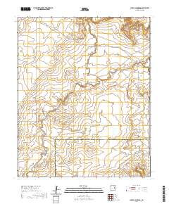 Canada Colorado 2020 topographic map thumbnail