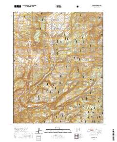 Canjilon 2020 topographic map thumbnail