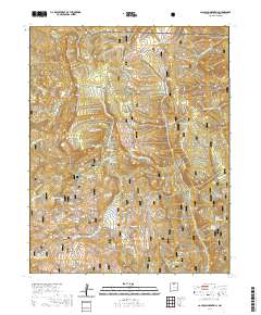 Canjilon Mountain 2020 topographic map thumbnail