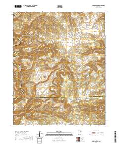 Canon Encierro 2020 topographic map thumbnail
