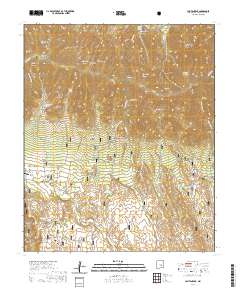 Capitan Peak 2020 topographic map thumbnail