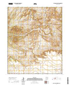 Captain Davis Mountain 2020 topographic map thumbnail