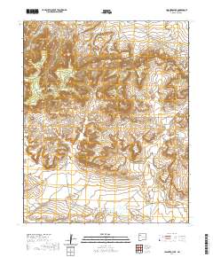 Casamero Lake 2020 topographic map thumbnail