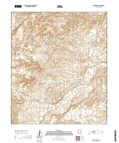 Cawley Draw 2020 topographic map thumbnail