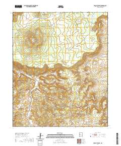 Cebollita Peak 2020 topographic map thumbnail
