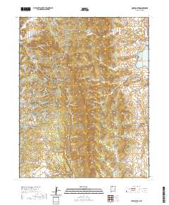 Cedar Canyon 2020 topographic map thumbnail