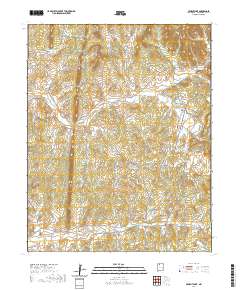 Cement Lake 2020 topographic map thumbnail
