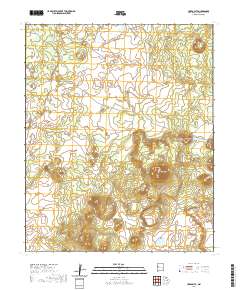 Cerro Alto 2020 topographic map thumbnail