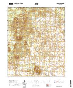 Cerro Brillante 2020 topographic map thumbnail