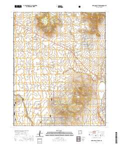 Cerro De Los Taoses 2020 topographic map thumbnail
